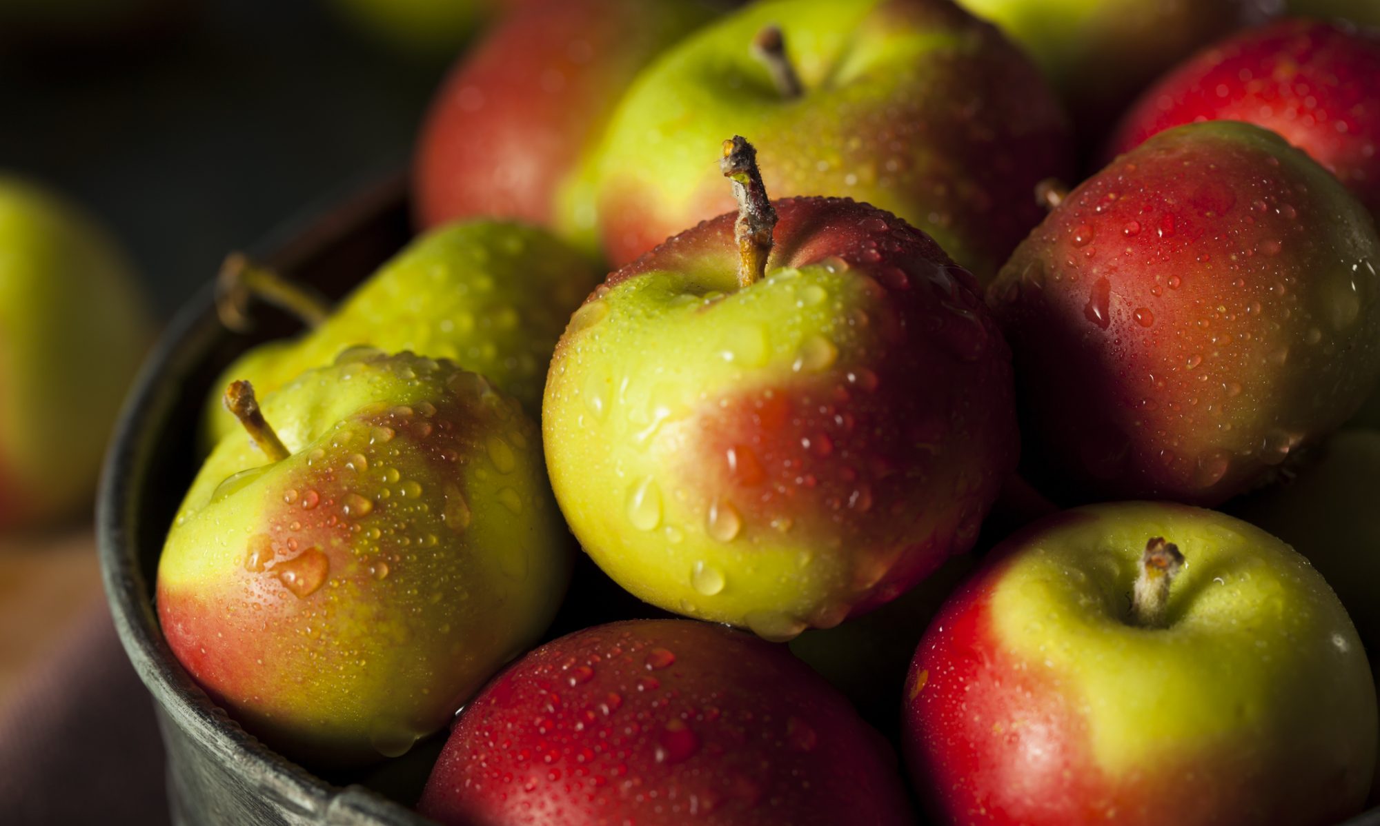 Raw Organic Lady Apples